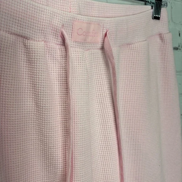 Comfrt Waffle Lounge Pant Cherry Blossom Pink - Picture 6 of 9